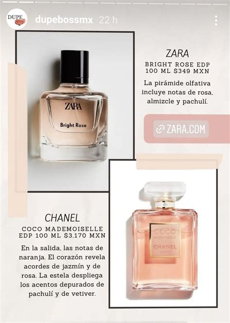 coco chanel mademoiselle dupe zara